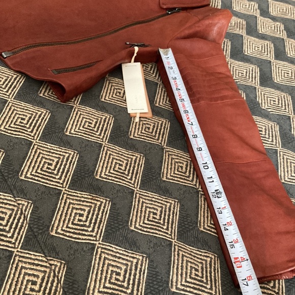 Leather Jacket Moto Style - Picture 16 of 17